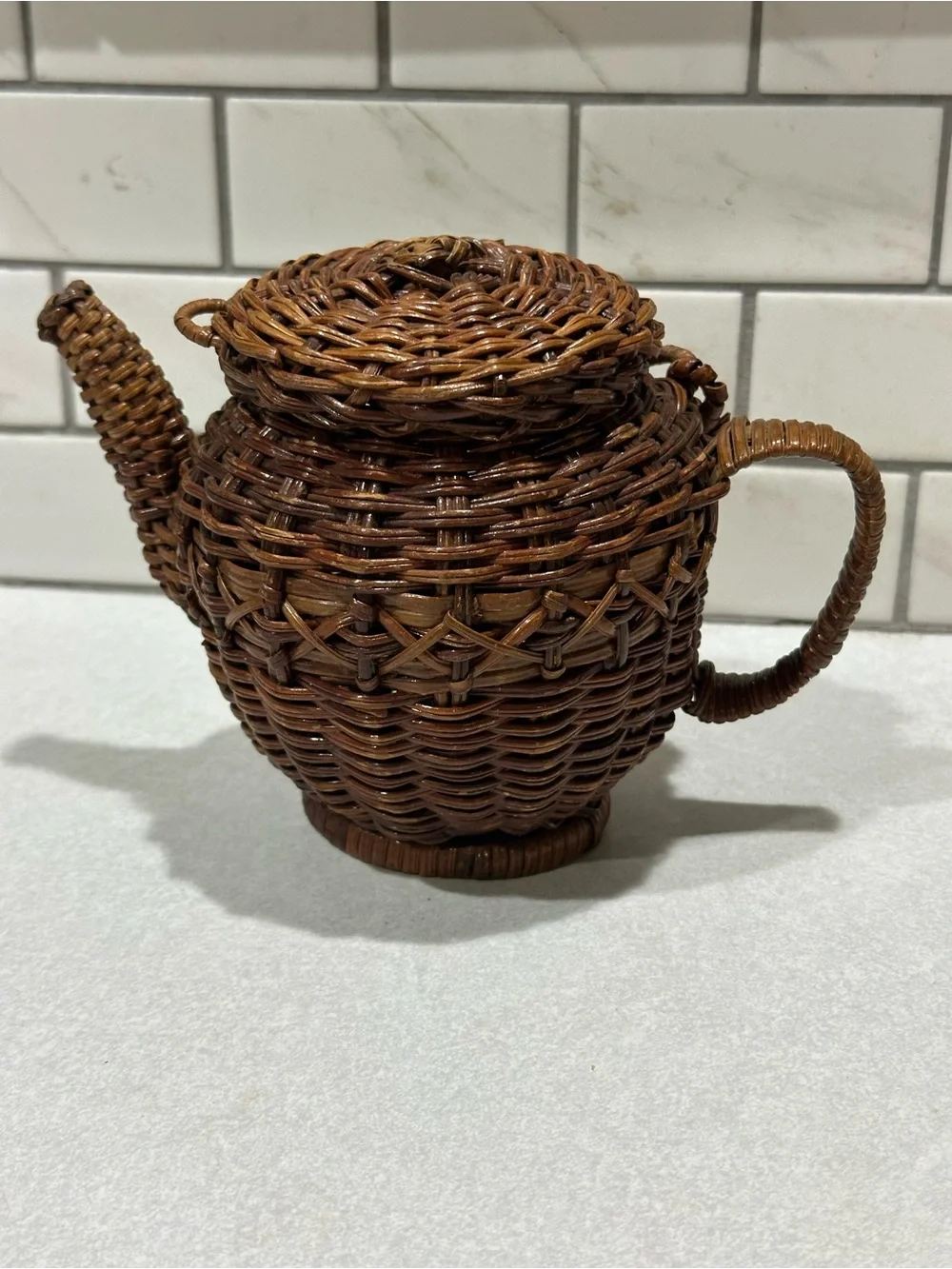 Teapot-Shaped Basket